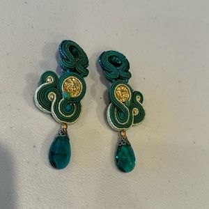 Ladies clip-on earrings-never worn